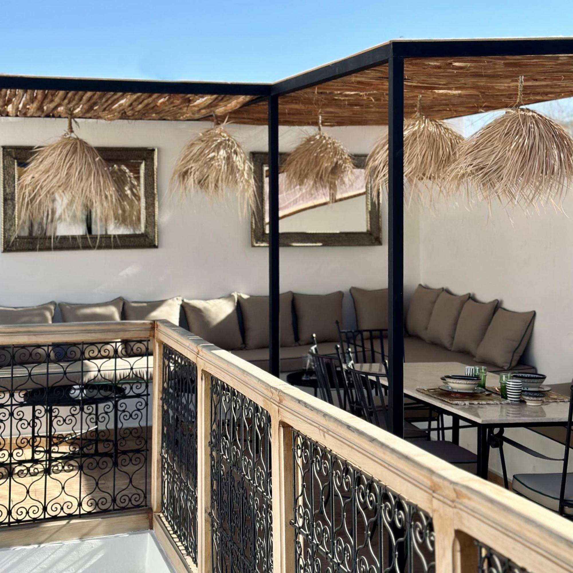 De L'o With Pool, Rooftop, Free Breakfast Ferienhaus Marrakesch